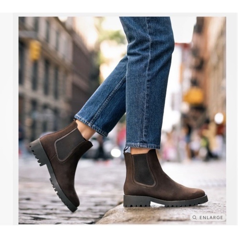 Thursday Boot Co Legend  Chelsea Boots Womens Size 9.5 Brown Suede Leather